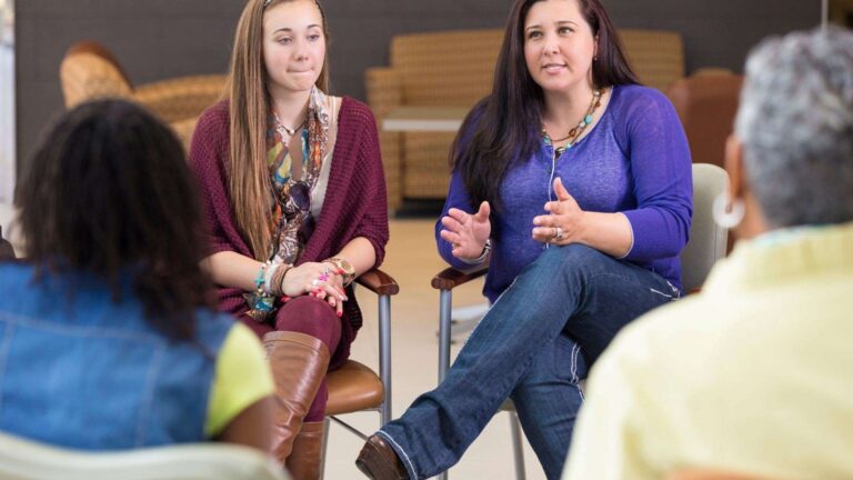 Meeting with a Christian community