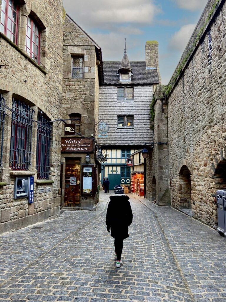 Grande rue du Mont Saint Michel