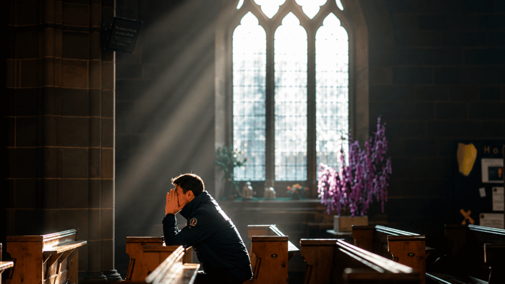 Prayer in a Church