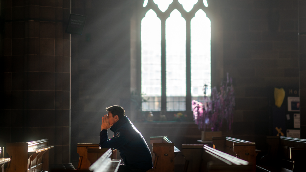 Prayer in a Church