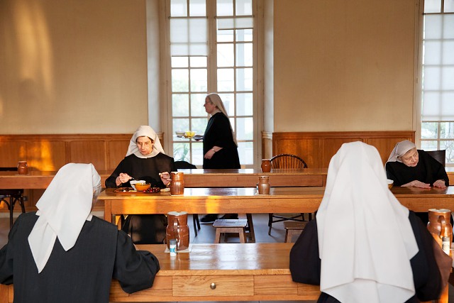 Repas en Monastère