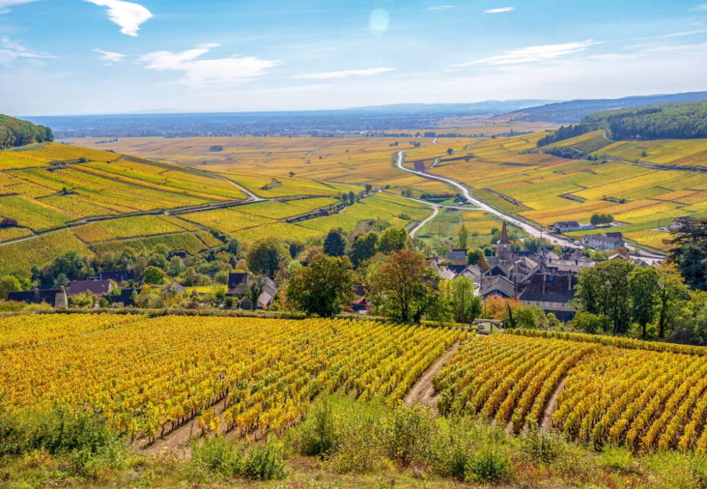 Vignobles et paysages de Bourgogne Vézelay
