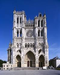 Amiens Front of Cathedral
