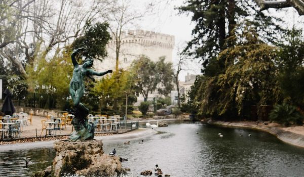 Avignon Jardin du Rocher des Doms