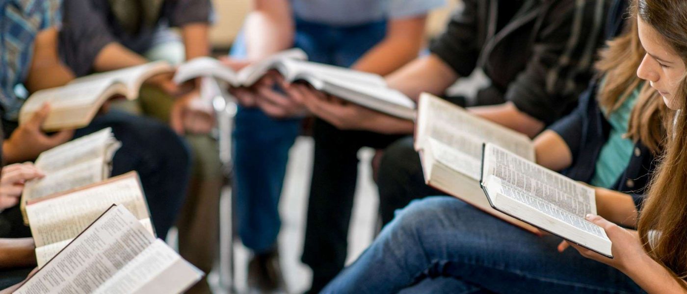 Christian group Bible study