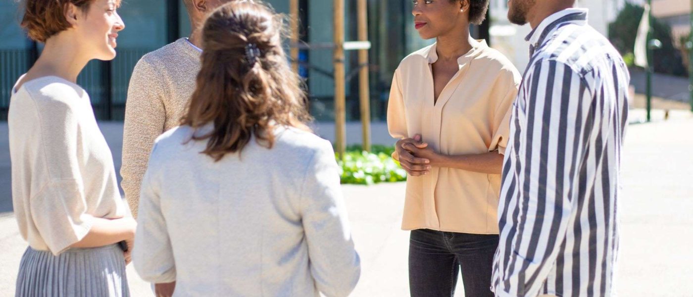 Friends on a Christian trip