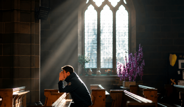 Prayer in a Church