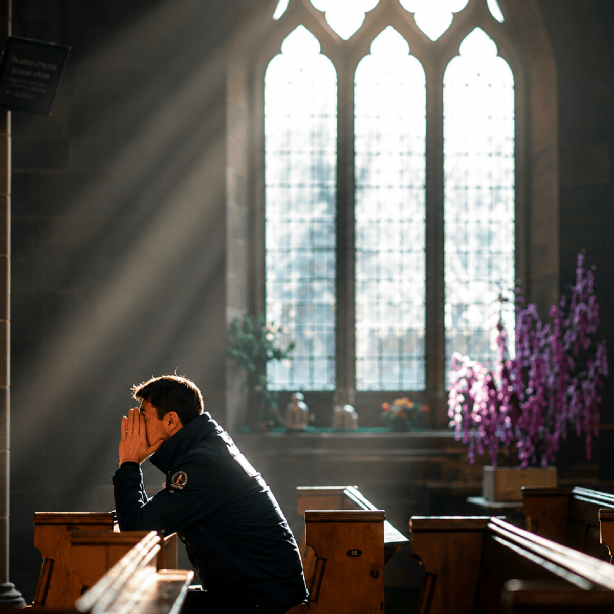 Prayer in a Church