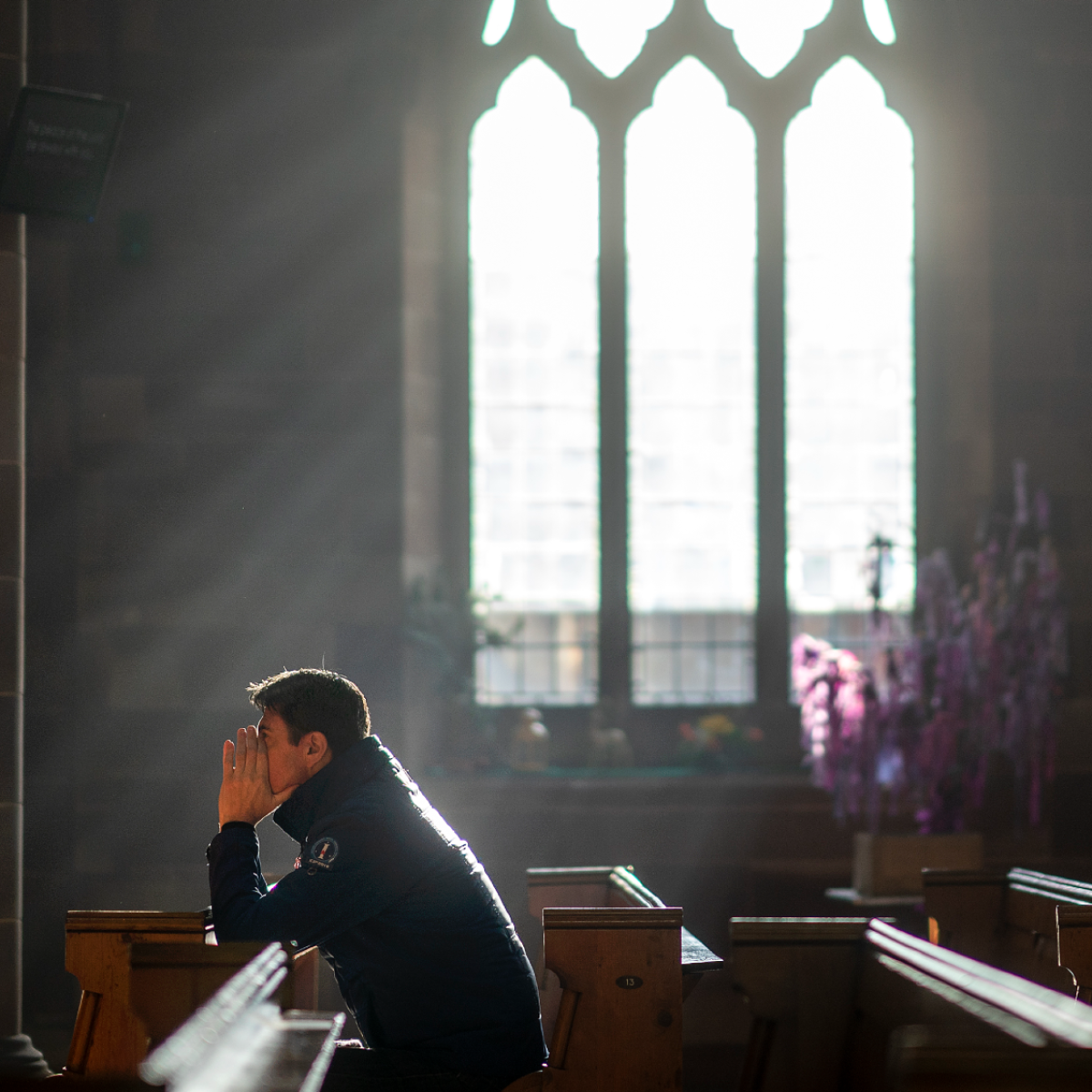 Prayer in a Church