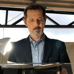 Sermon with the group’s pastor