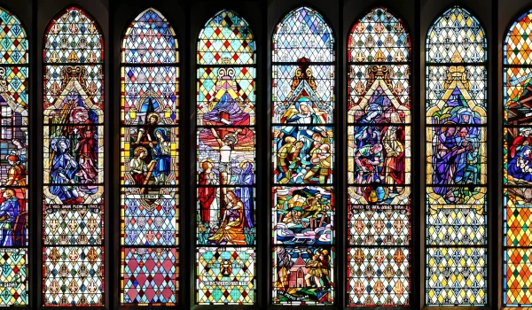 Vitraux Notre Dame du Bon Conseil