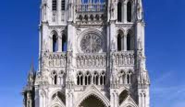 Amiens Front of Cathedral