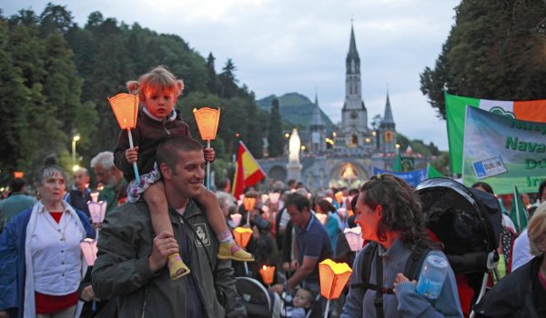 Family trip to Lourdes