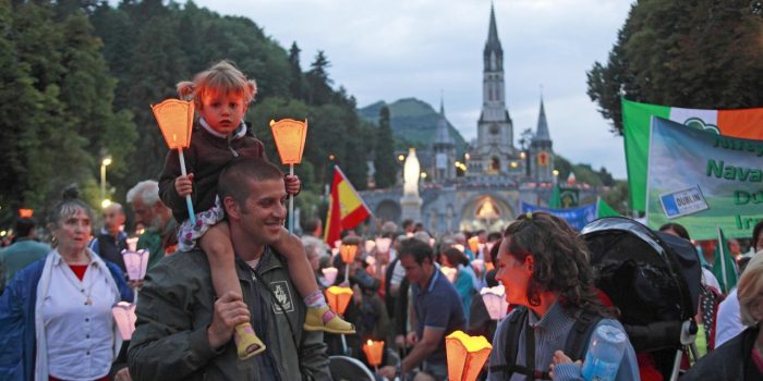 Family trip to Lourdes