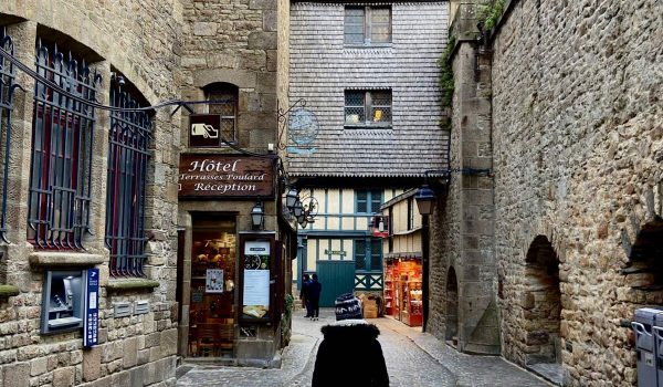 Grande rue du Mont Saint Michel